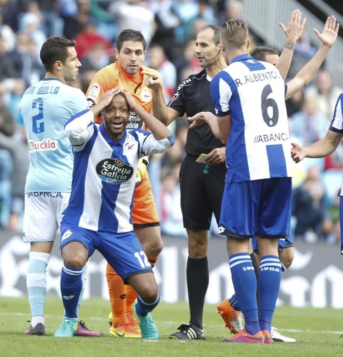 Mañana negra para el Dépor en Vigo ante el Celta