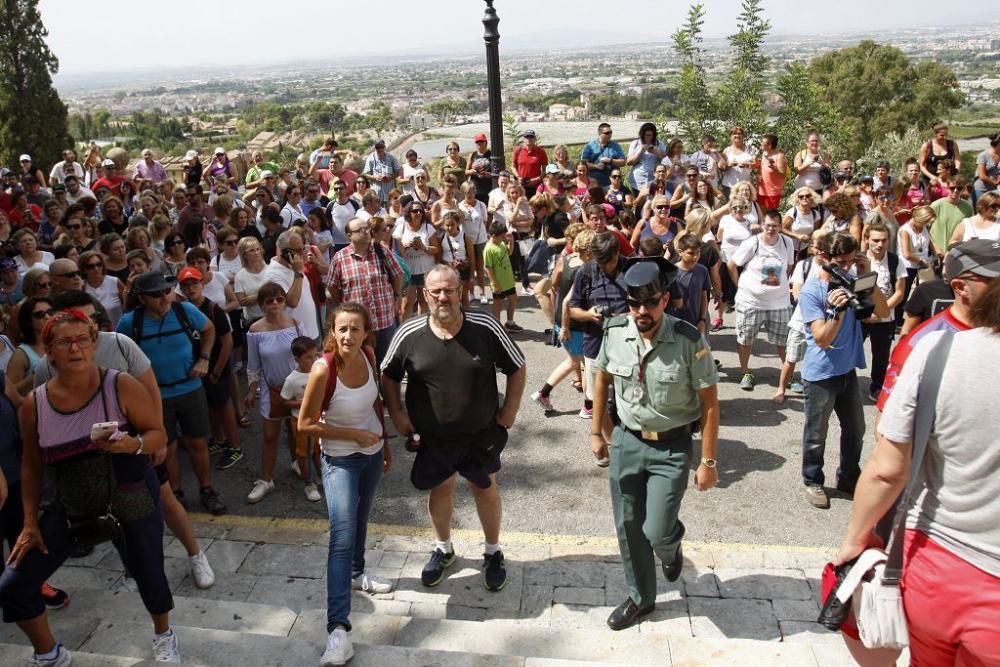 Bajada de la Virgen de la Fuensanta a Murcia