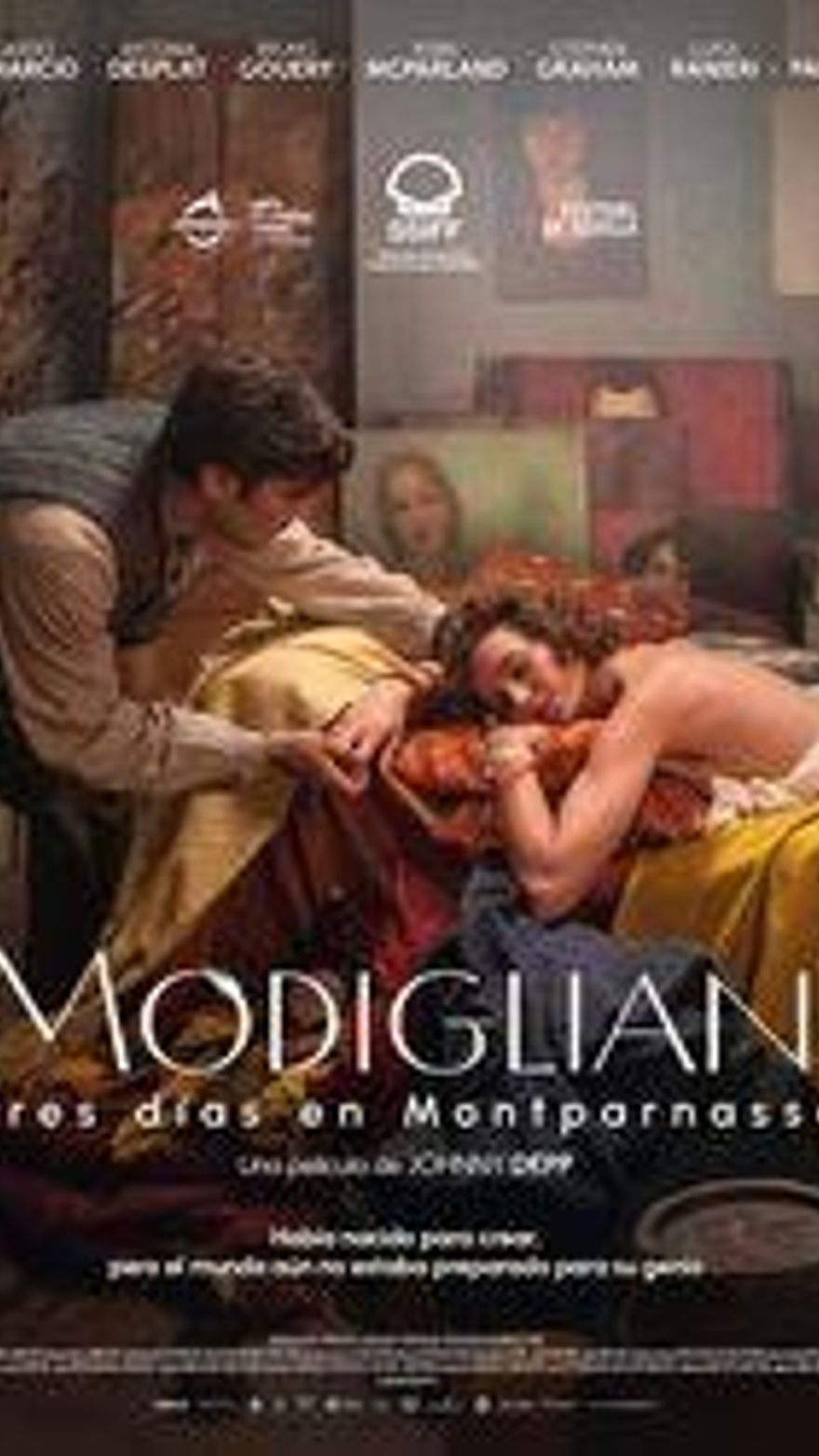 Modigliani, tres días en Montparnasse