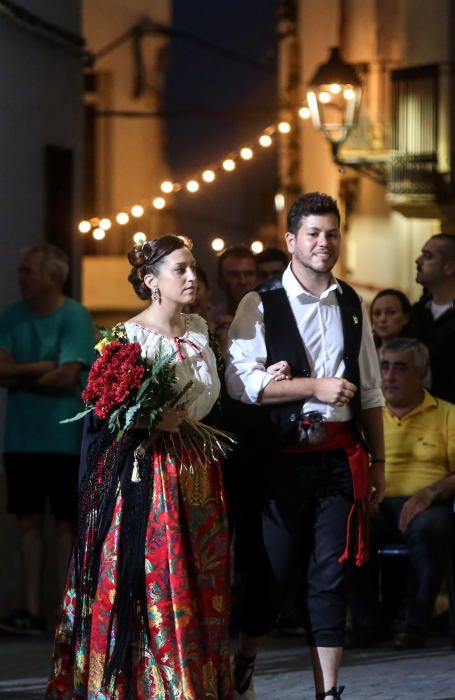 Se trata de uno de los actos más importantes de las fiestas en honor a la Virgen de la Asunción y a San Roque