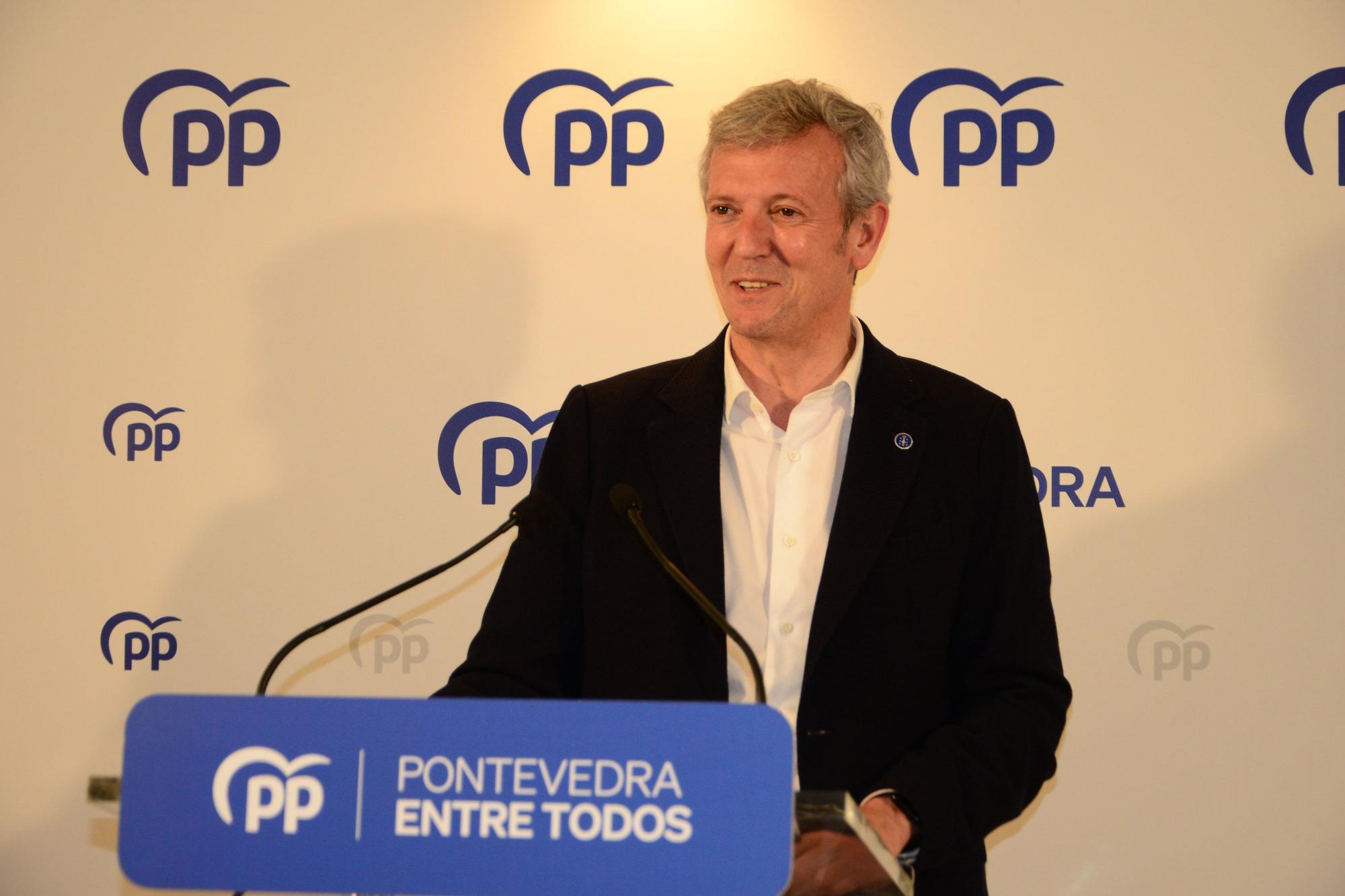 La presentación de la candidatura del PP de Bueu a las elecciones municipales 2023