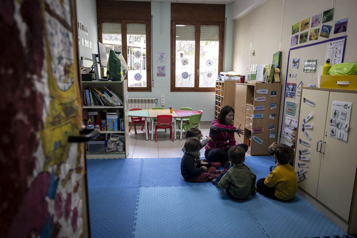 En imágenes | Unificación de aulas rurales en Plan