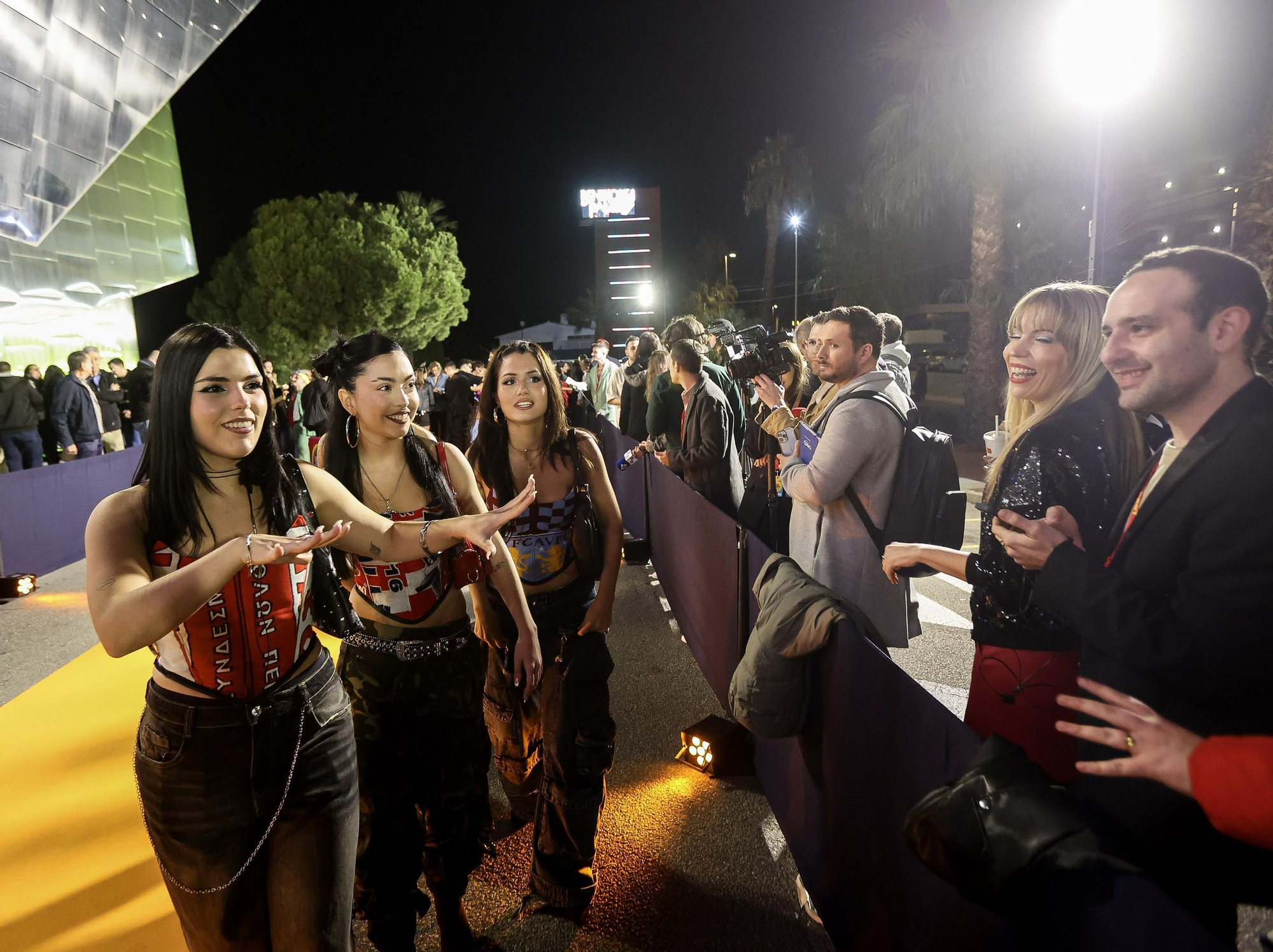 Alfombra naranja Benidorm Fest