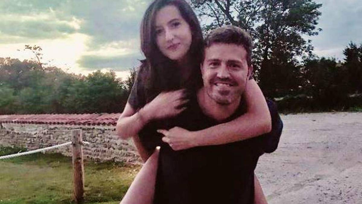 La imagen con su hija que ha publicado Óscar García en su cuenta de Instagram