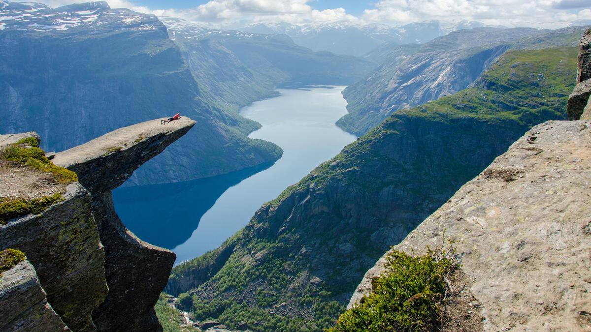 Trolltunga, Noruega, Mirador