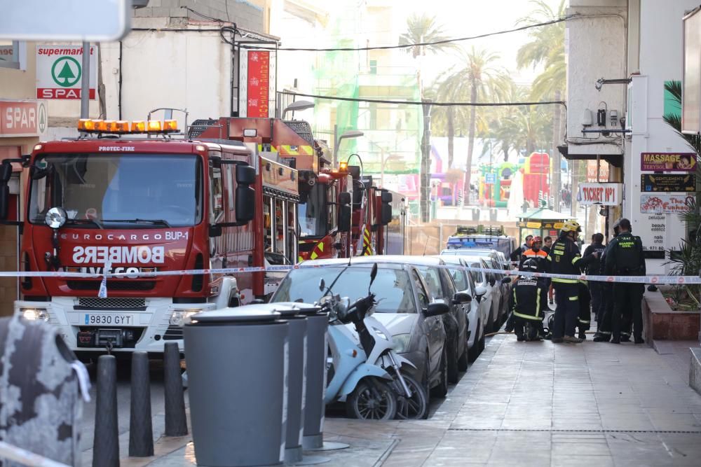 Incendio en Sant Antoni