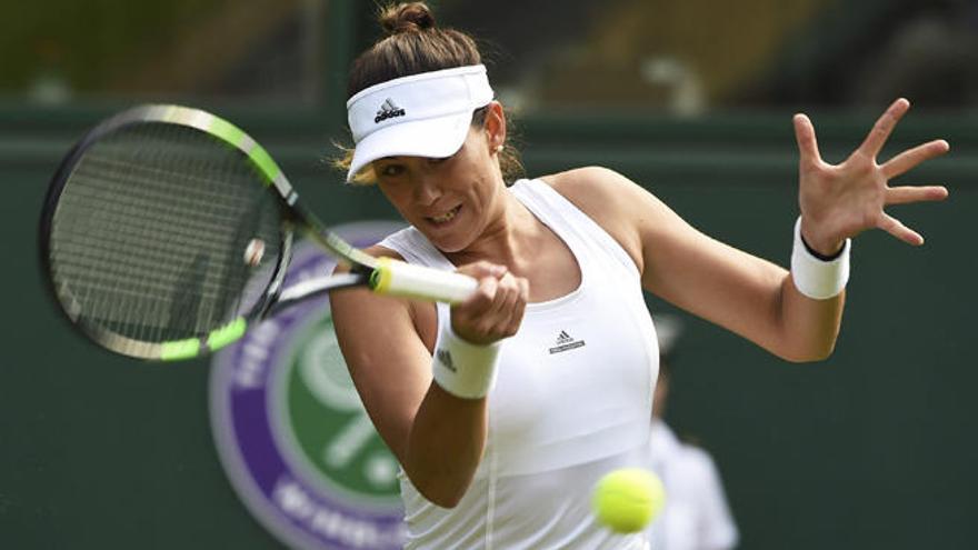 Garbiñe Muguruza, preparada para Río 2016.