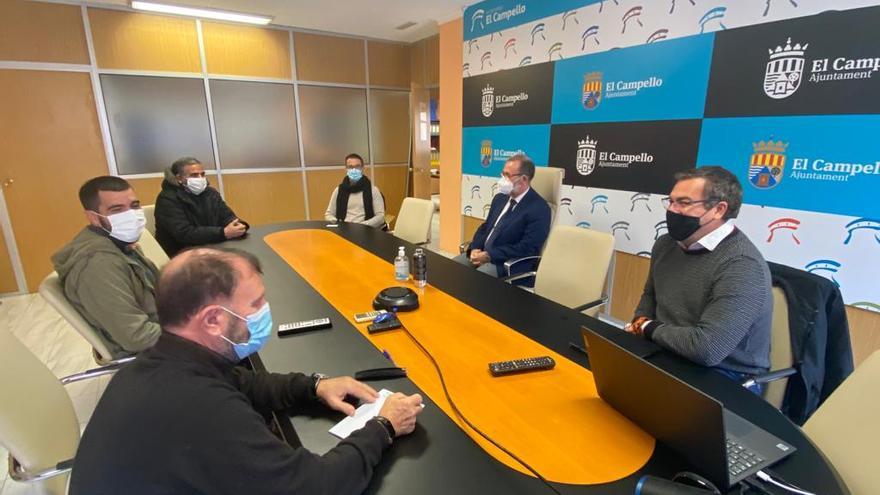 Encuentro en El Campello con el delegado del Frente Polisario en Alicante