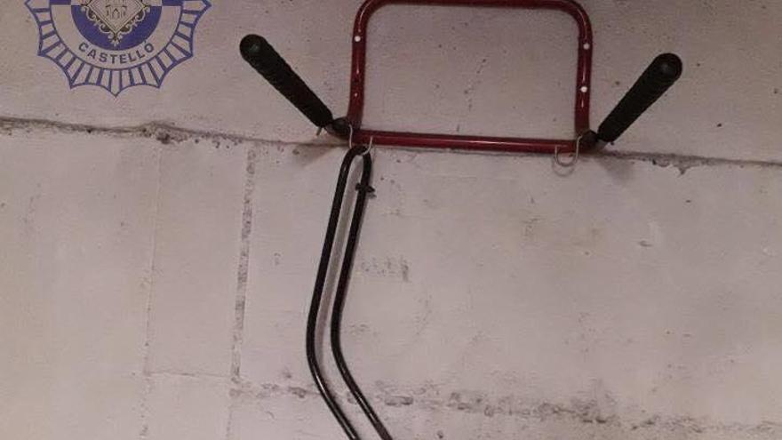 Sorprende &#039;in fraganti&#039; a un ladrón de bicicletas en Castellón