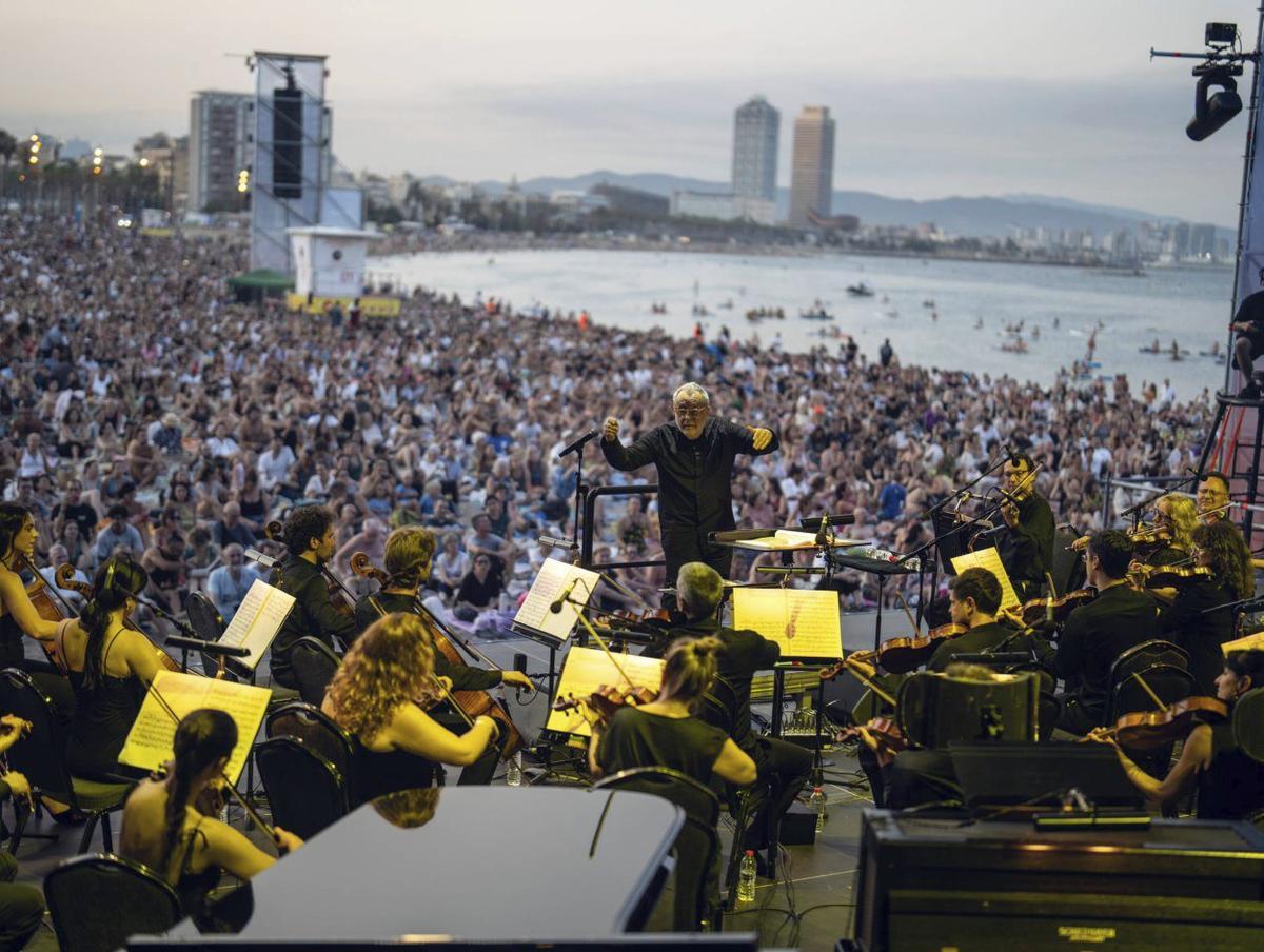 ‘Clàssica a la Platja’ balla ballet