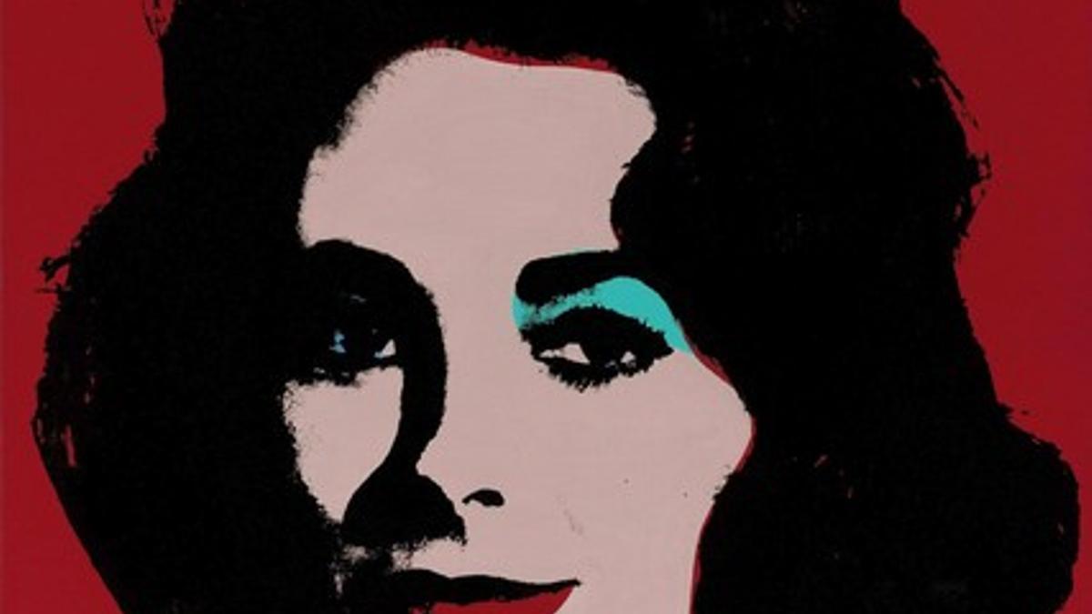 Retrato de Liz Taylor, 'Liz #5', por Andy Warhol.