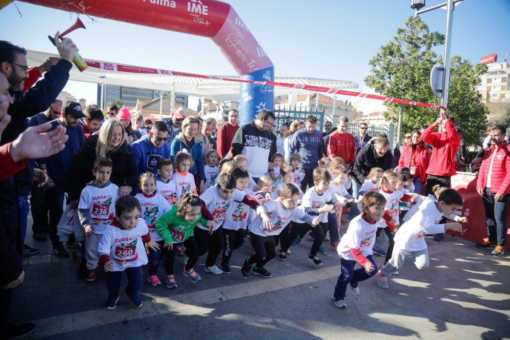 Mil niños y niñas participan en la carrera infantil de Reyes en Palma