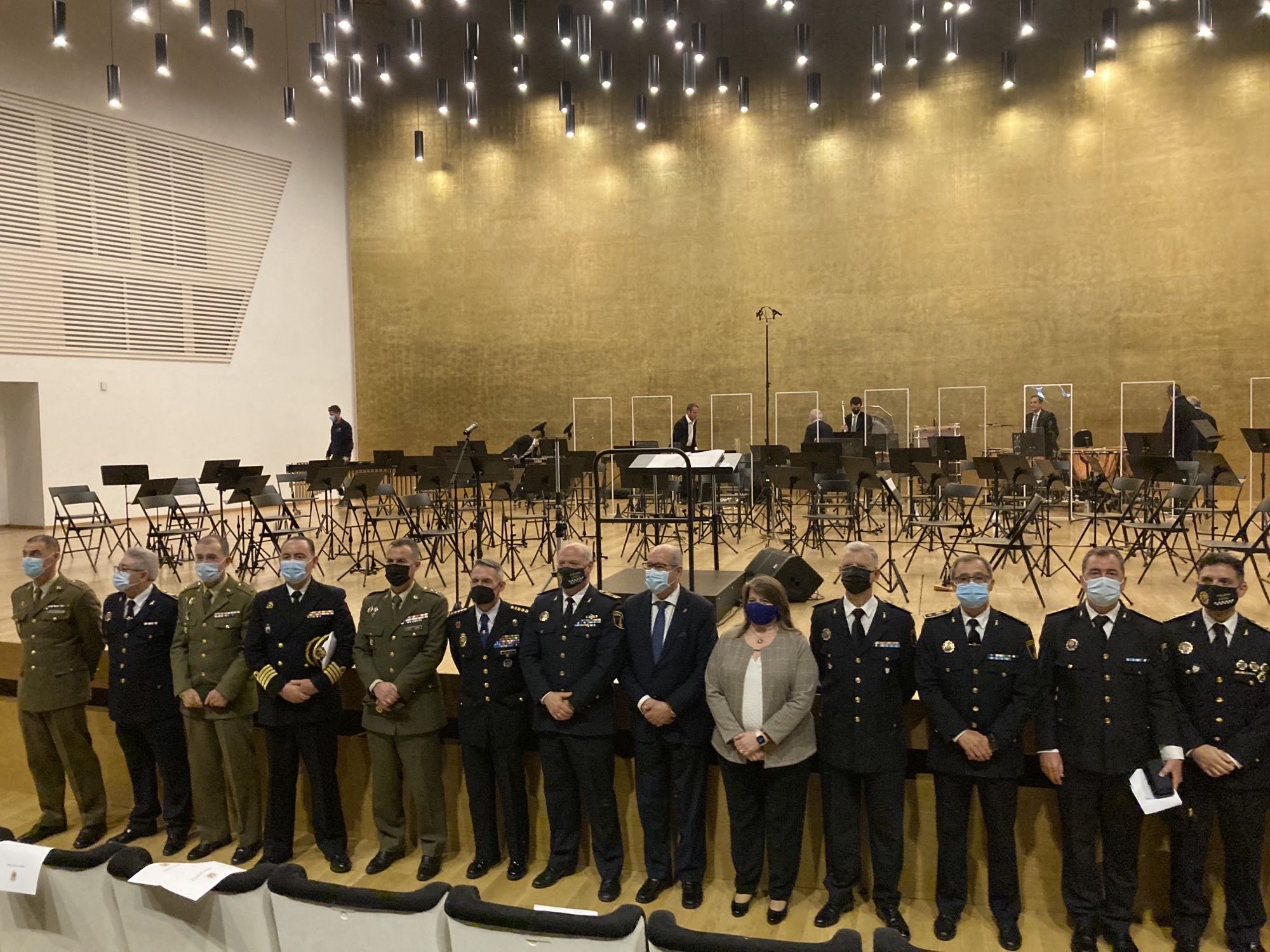 Estreno del nuevo himno de la Policía Local de Alicante