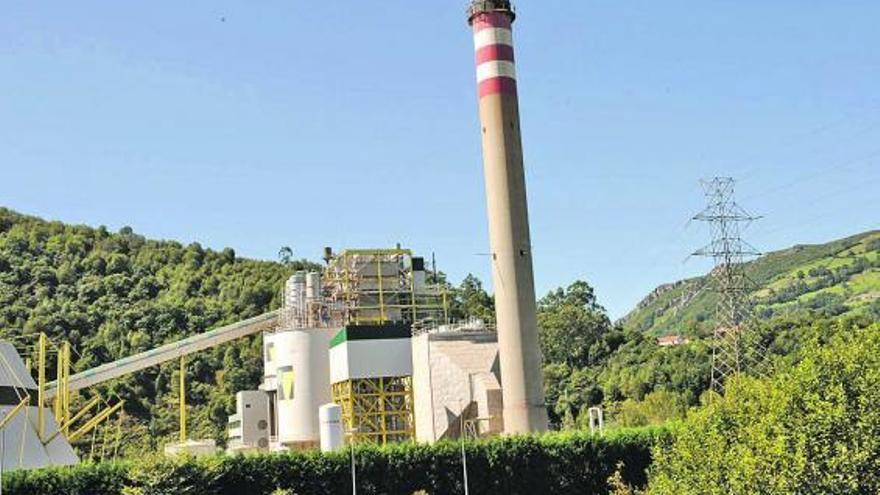 La actual central térmica de La Pereda.