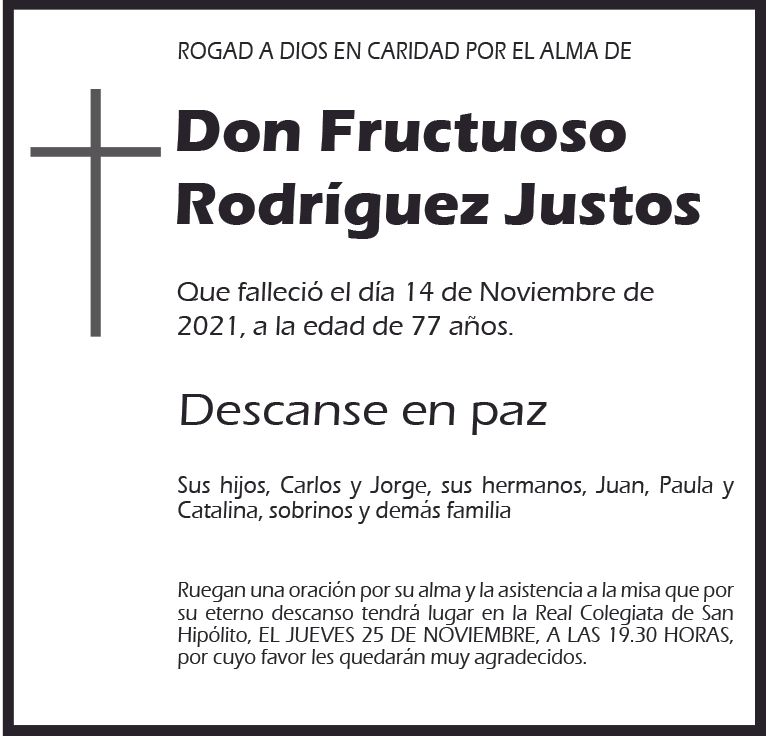 Fructuoso Rodríguez Sánchez