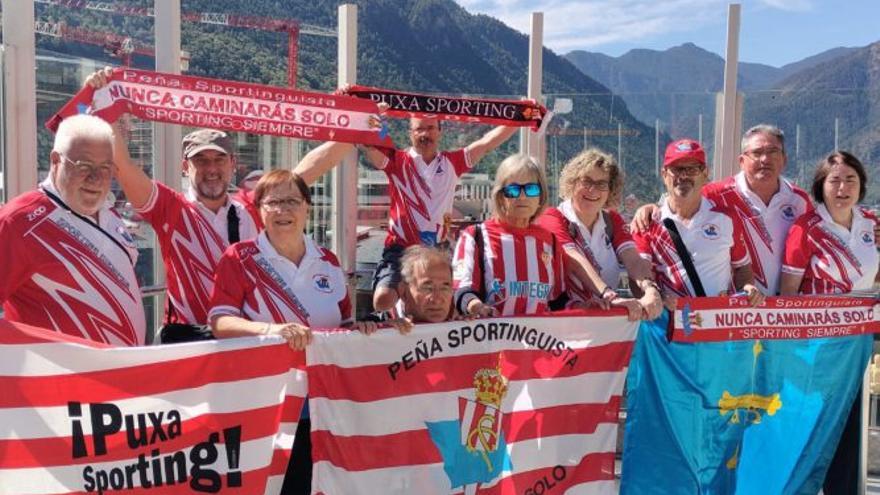 Respaldo en Andorra con el foco en la semana del Tartiere: el ambiente entre la afición del Sporting