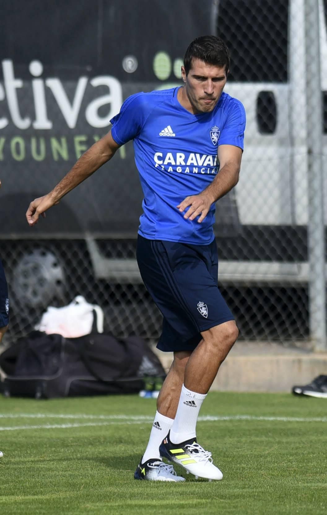 Primer entrenamiento del Real Zaragoza