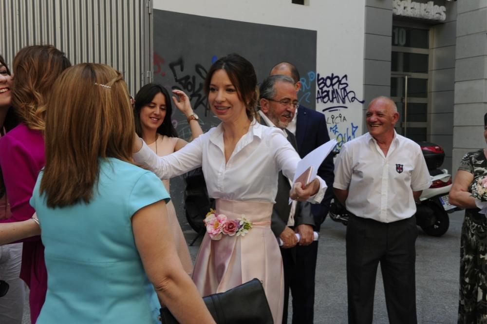 Primera boda en el Colegio Notarial de Murcia