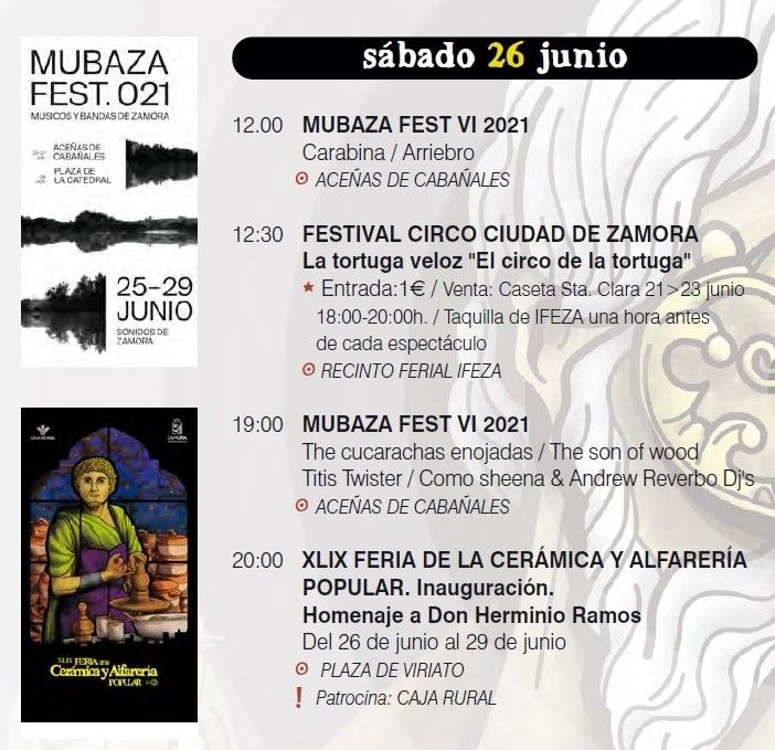 Fiestas de San Pedro en Zamora: programa 2021.