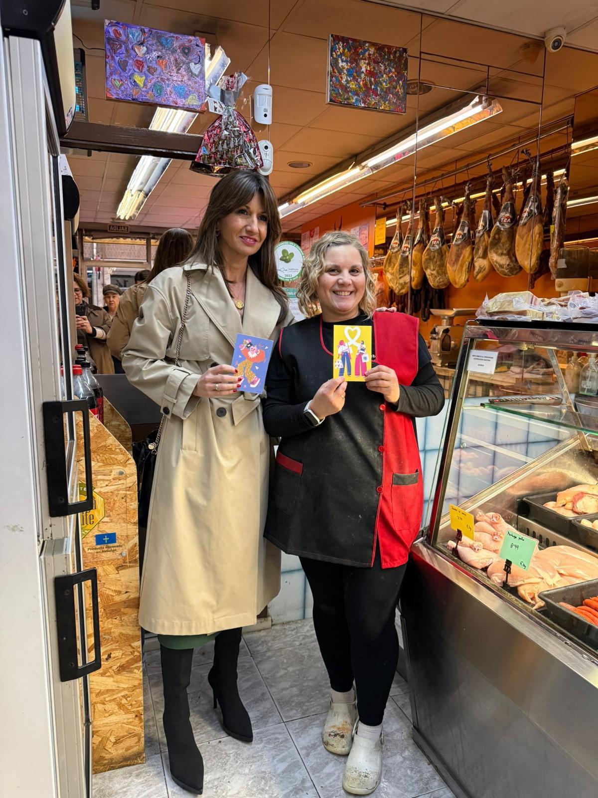 Leticia González y Desiré Valdés.