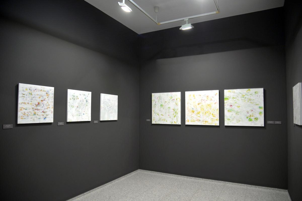 Algunas de las obras expuestas.