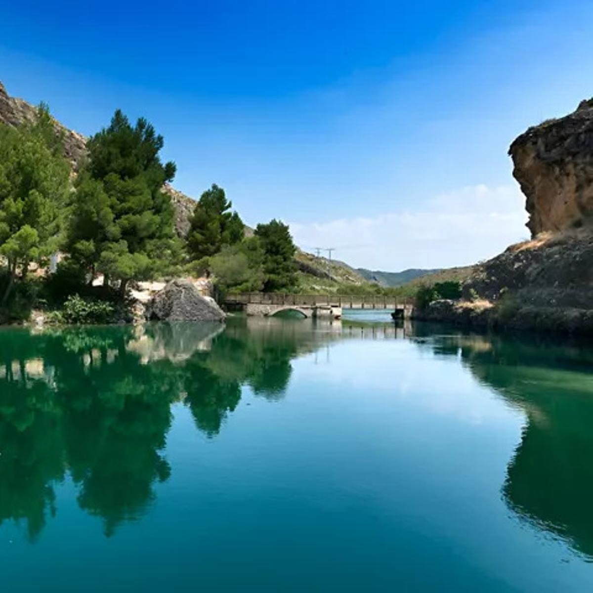 Embalse de Entrepeñas, en Castilla-La Mancha