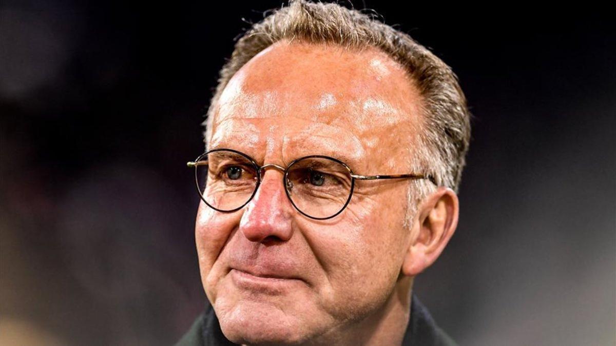 El mítico Karl-Heinz Rummenigge, presidente del Consejo Directivo del Bayern