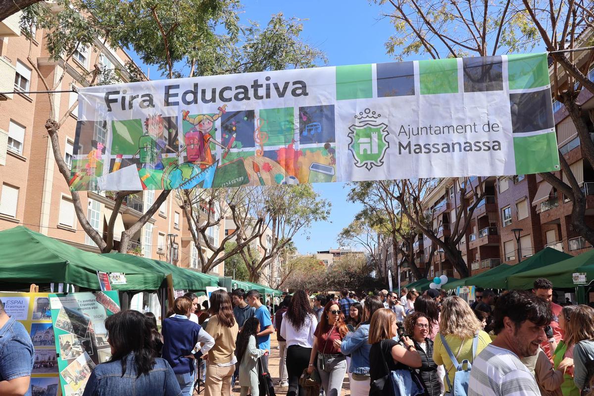 Massanassa celebrará su Fira Educativa este domingo 26 de abril.