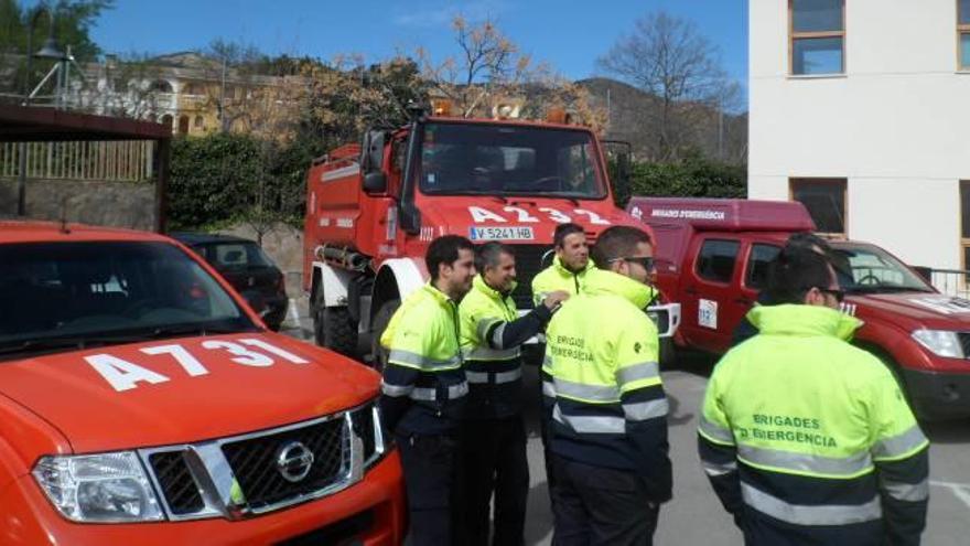 El Consell pone brigadas contra incendios forestales en La Torre y Xixona