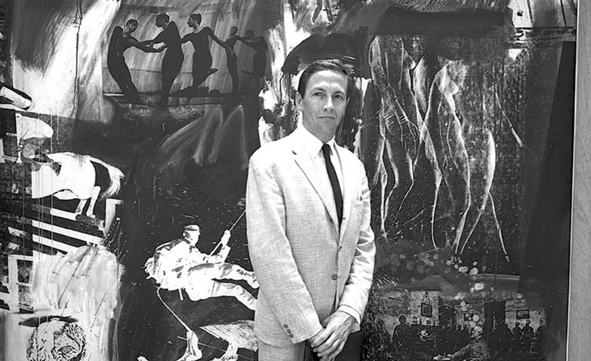 Robert Rauschenberg con «Express»