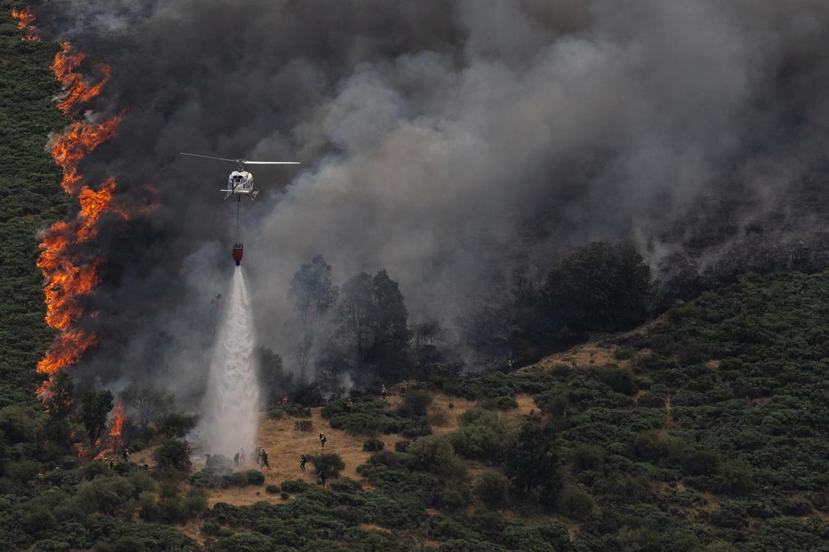 GARGANTA. INCENDIO JARILLA DIA 9
