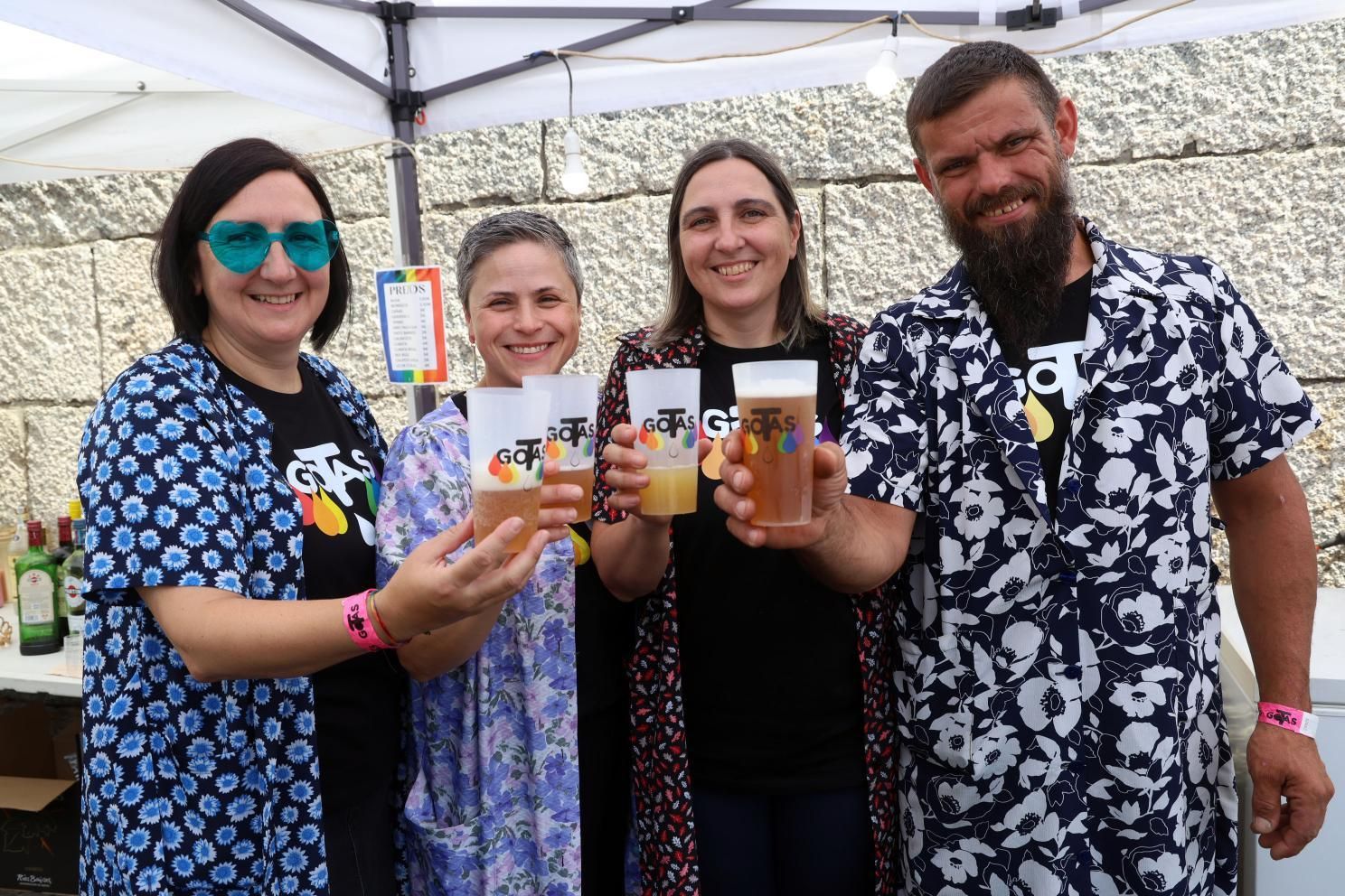 La Ruada das Gotas se cerró ayer con música y gastronomía