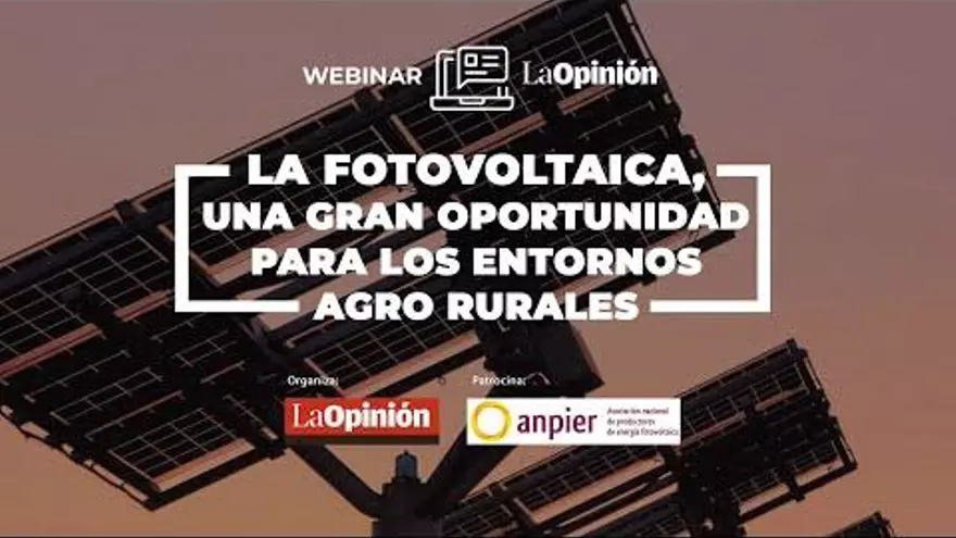 La fotovoltaica, una gran oportunidad para los entornos agro rurales