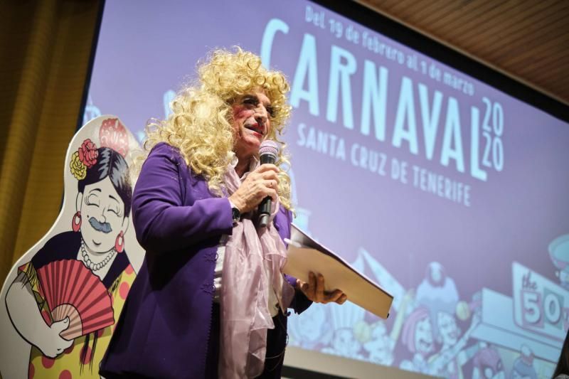 Sorteo del orden de actuación en los concursos del Carnaval 2020