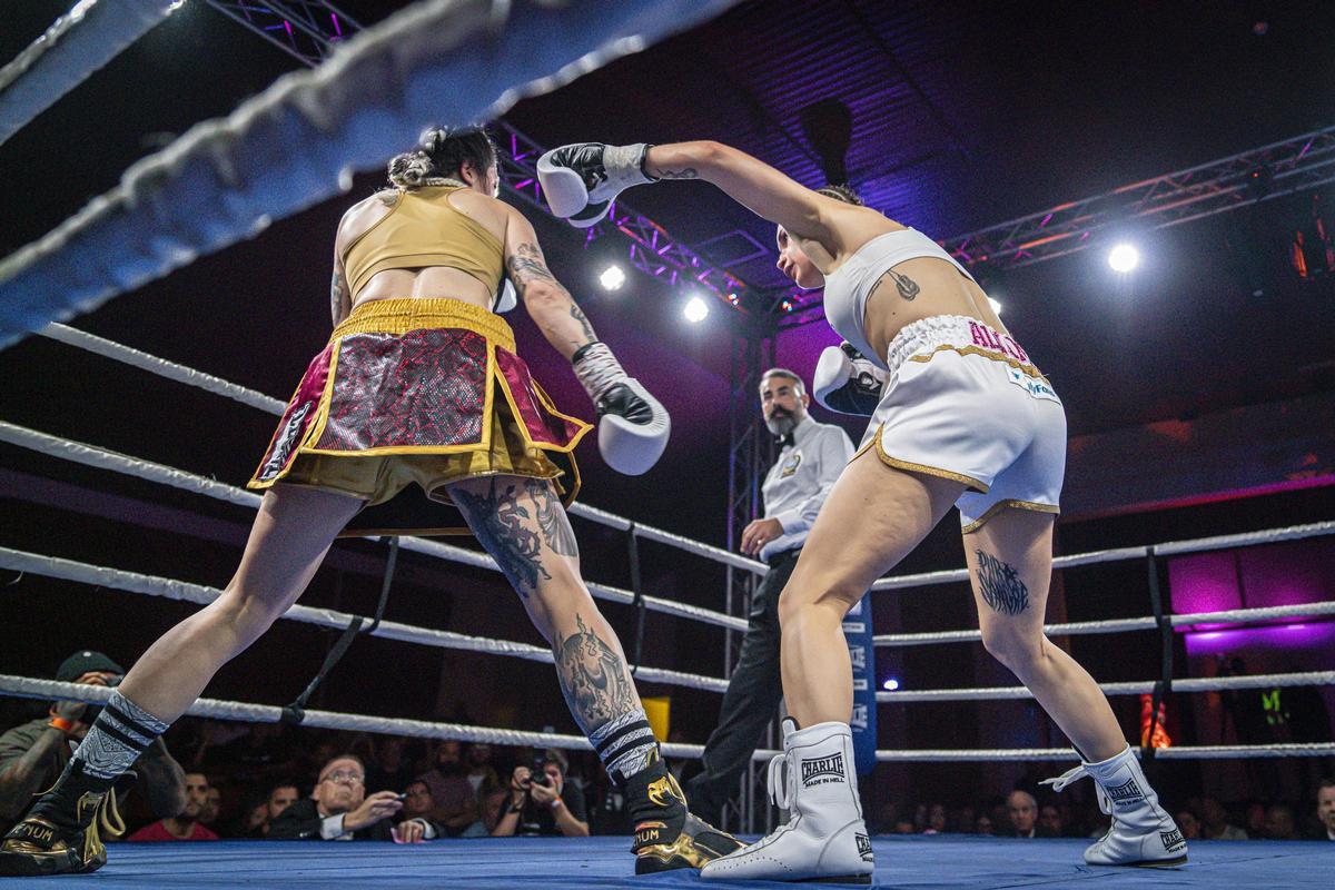 Tania Álvarez gana el campeonato europeo de boxeo en la categoría de peso super gallo.