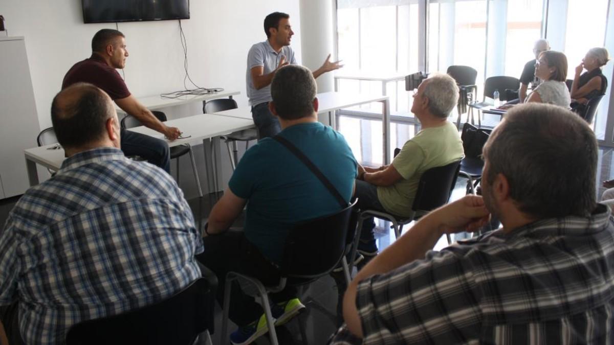 Reunió de voluntaris olímpics a Viladecans.