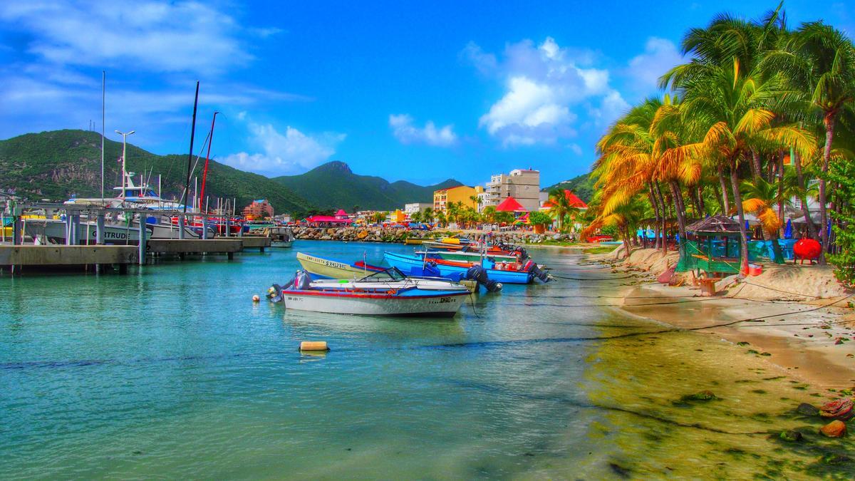 La diminuta isla del Caribe que pertenece a dos países europeos