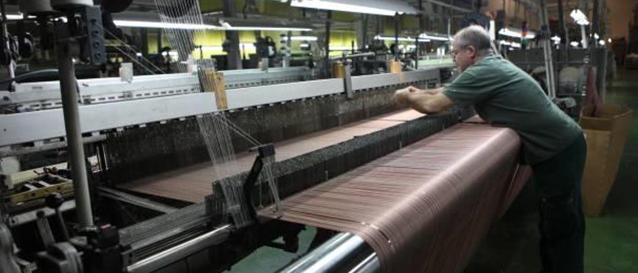 Las comarcas alicantinas de l´Alcoià y El Comtat concentran gran parte de la producción textil.