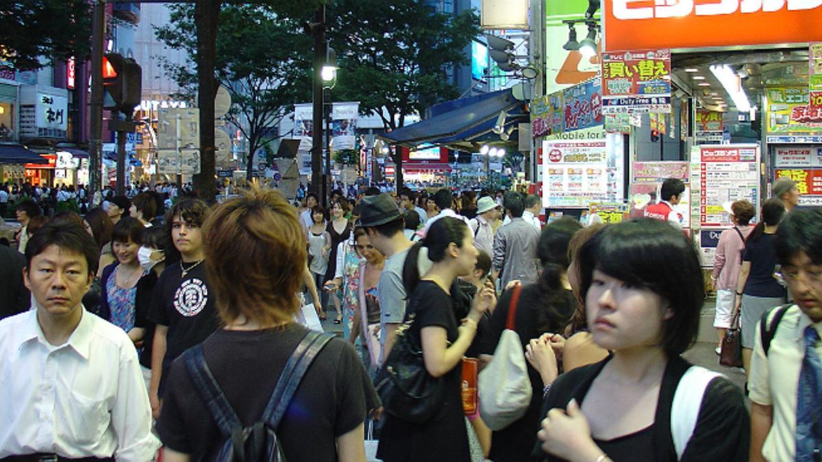 Bullicio en las calles de Tokio.