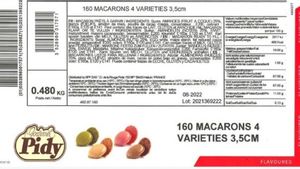 Retirats del mercat macarrons’que contenien ou i ametlla no declarats
