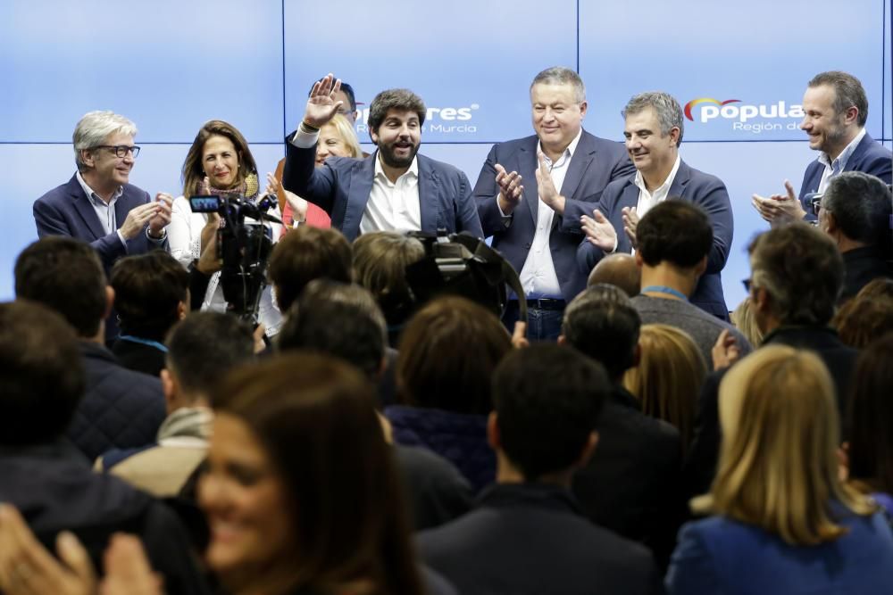 Así fue la noche electoral en la sede del PP