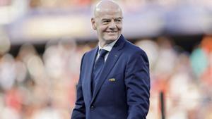 Infantino ofereix la final del Mundial al Marroc