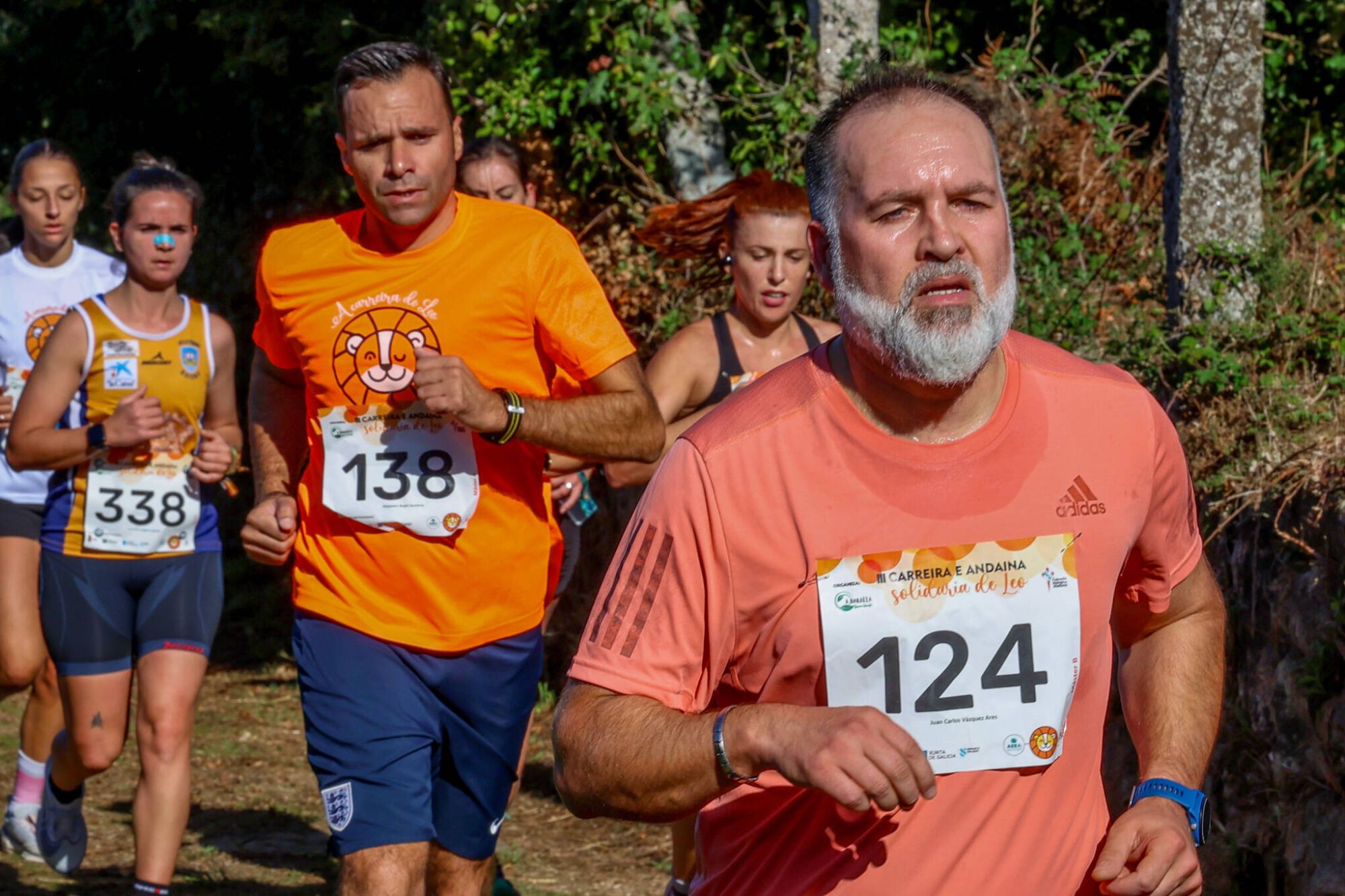 Andaina y carrera solidaria por niños como Leo Diz