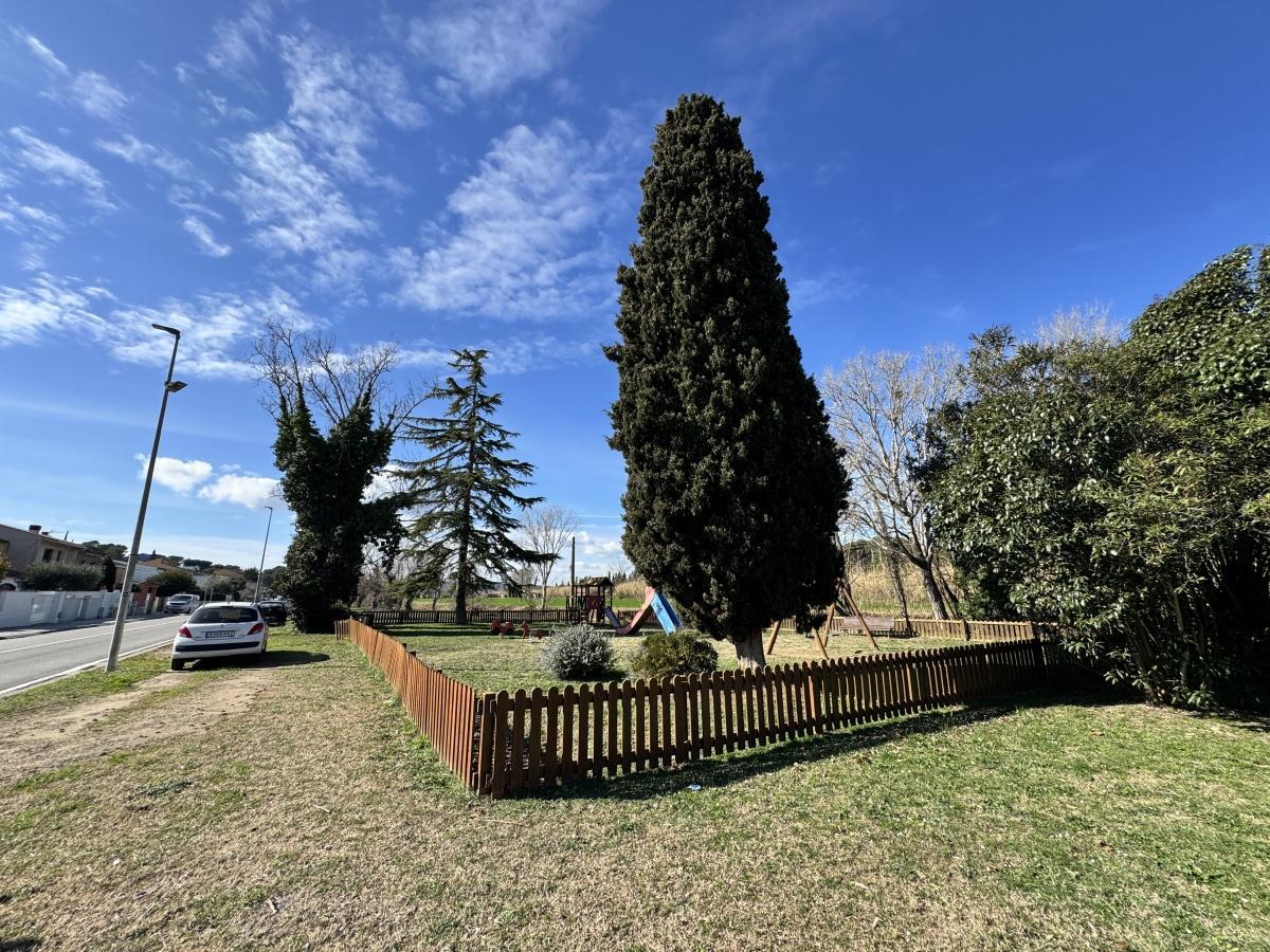 L'espai on es crearà l'àrea d'esbarjo per als gossos.