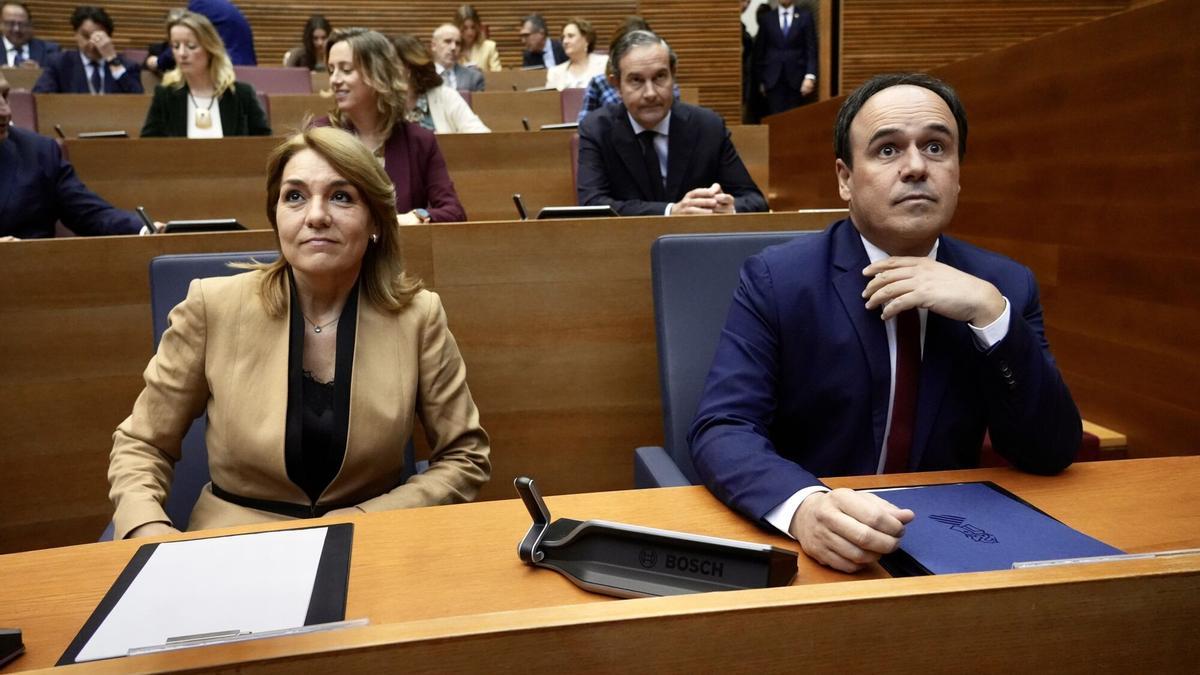 Llorca i Camarero, en un ple de les Corts.