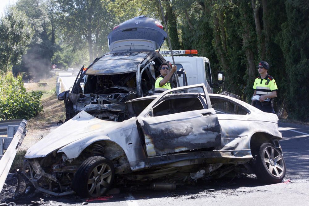 Accident de trànsit a Gualta