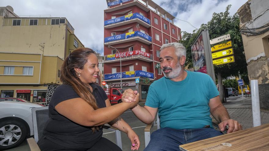 La historia detrás de la guerra de las banderas en los balcones de Las Palmas de Gran Canaria