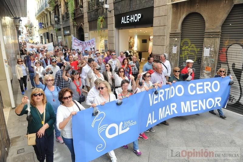 Los lodos del Mar Menor llegan a Murcia