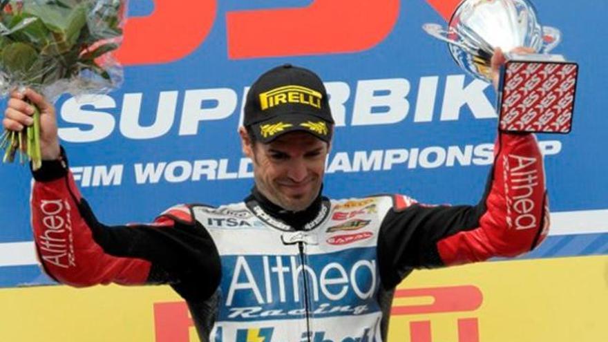 Carlos Checa, campeón del mundo de Superbikes