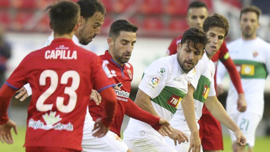 El Elche es el equipo más goleado de Segunda con 21 tantos en 13 partidos